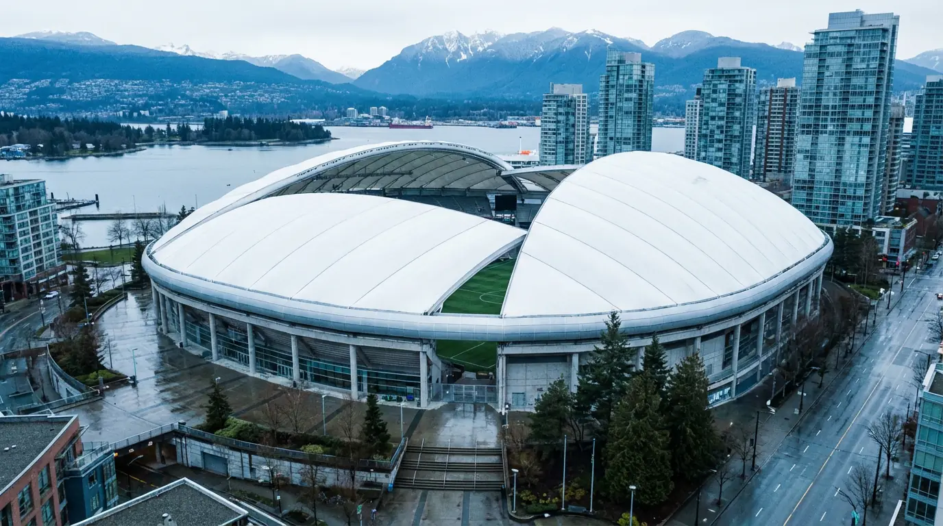 BC Place a Vancouver — WM 2026 Spilluert Kanada
