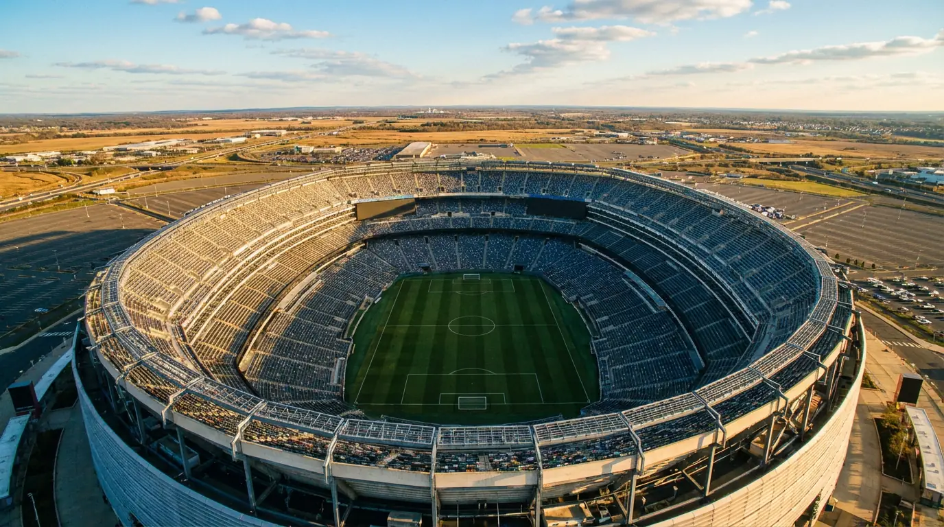 MetLife Stadium an East Rutherford, New Jersey — WM 2026 Finallstadion