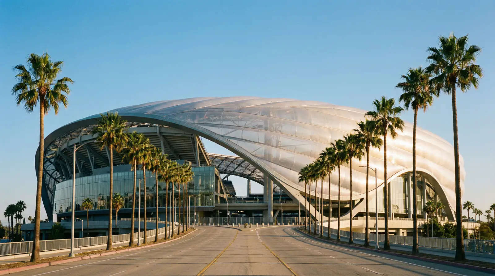 SoFi Stadium a Los Angeles — WM 2026 Spilluert